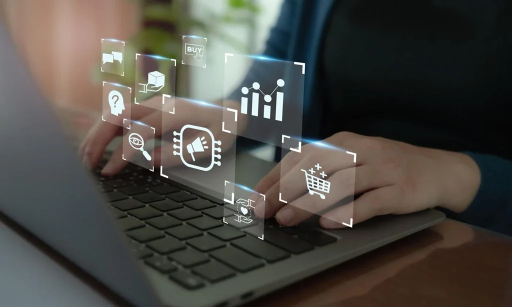 ai agents in digital marketing image